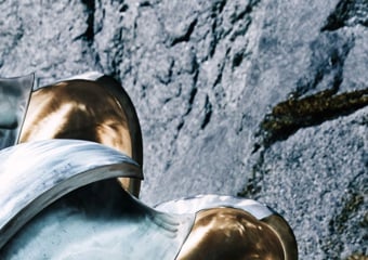 Turbine wheel closeup