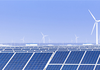 Wind and solar park