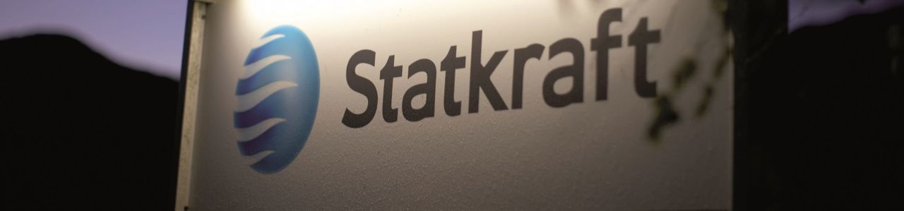 Sign with Statkraft logo